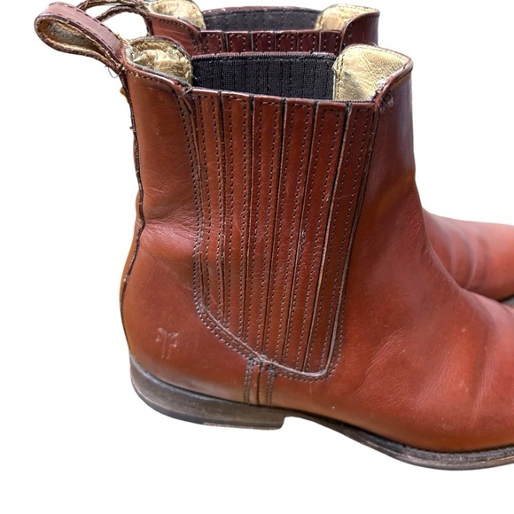FRYE Women's Brown Leather Chelsea Boots- Size 8.5 - Picture 5 of 12